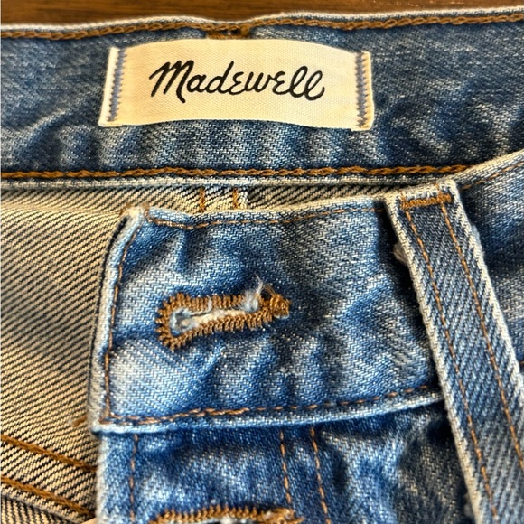 Madewell The Perfect Vintage Straight Jean Becker Wash Button-Front Size 27 NEW - Picture 16 of 16